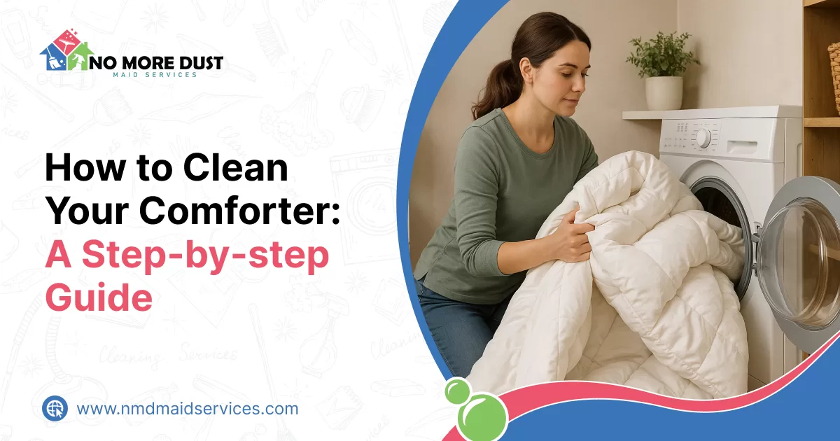 How to wash a comforter