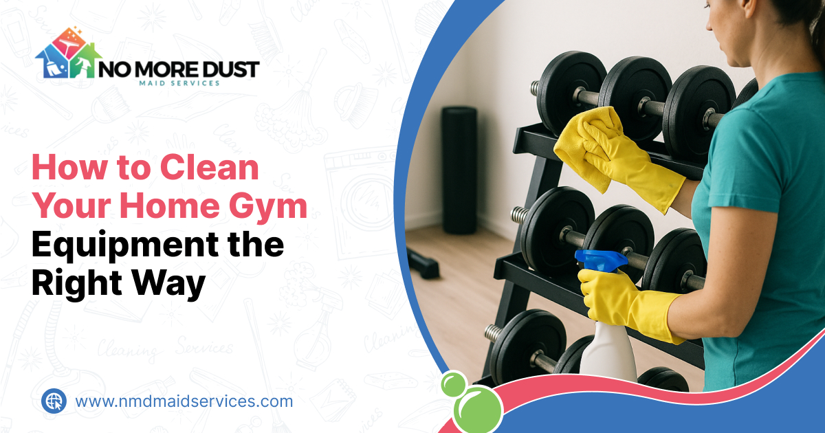 How to clean home gym equipment